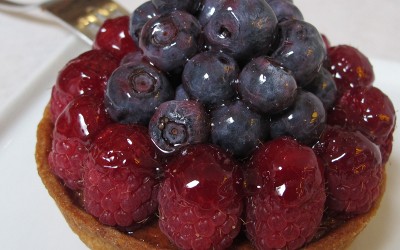 Mixed fruit tart